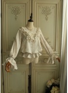 Faeries Daffodil Twelfth Night V Neck Blouse(Reservation/Full Payment Without Shipping)